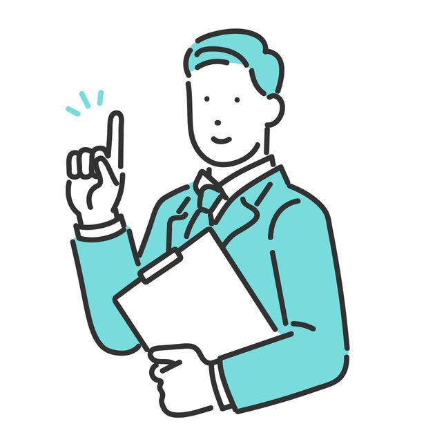 企業のアカウンティングを説明する場面。知識の共有が行われているイメージ。