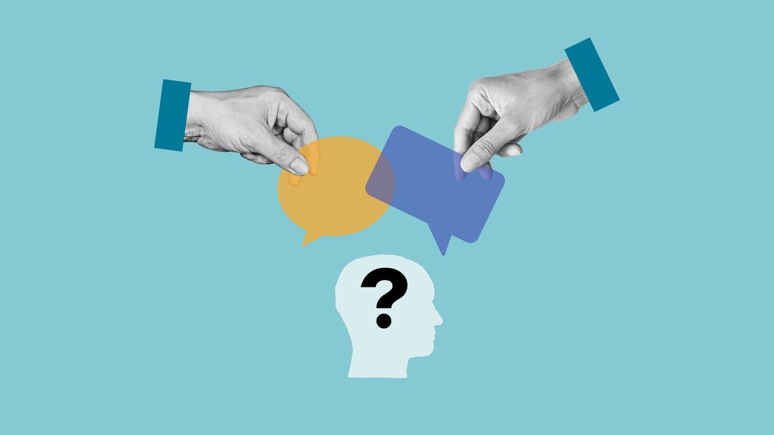 多様な考えを象徴するイメージ。